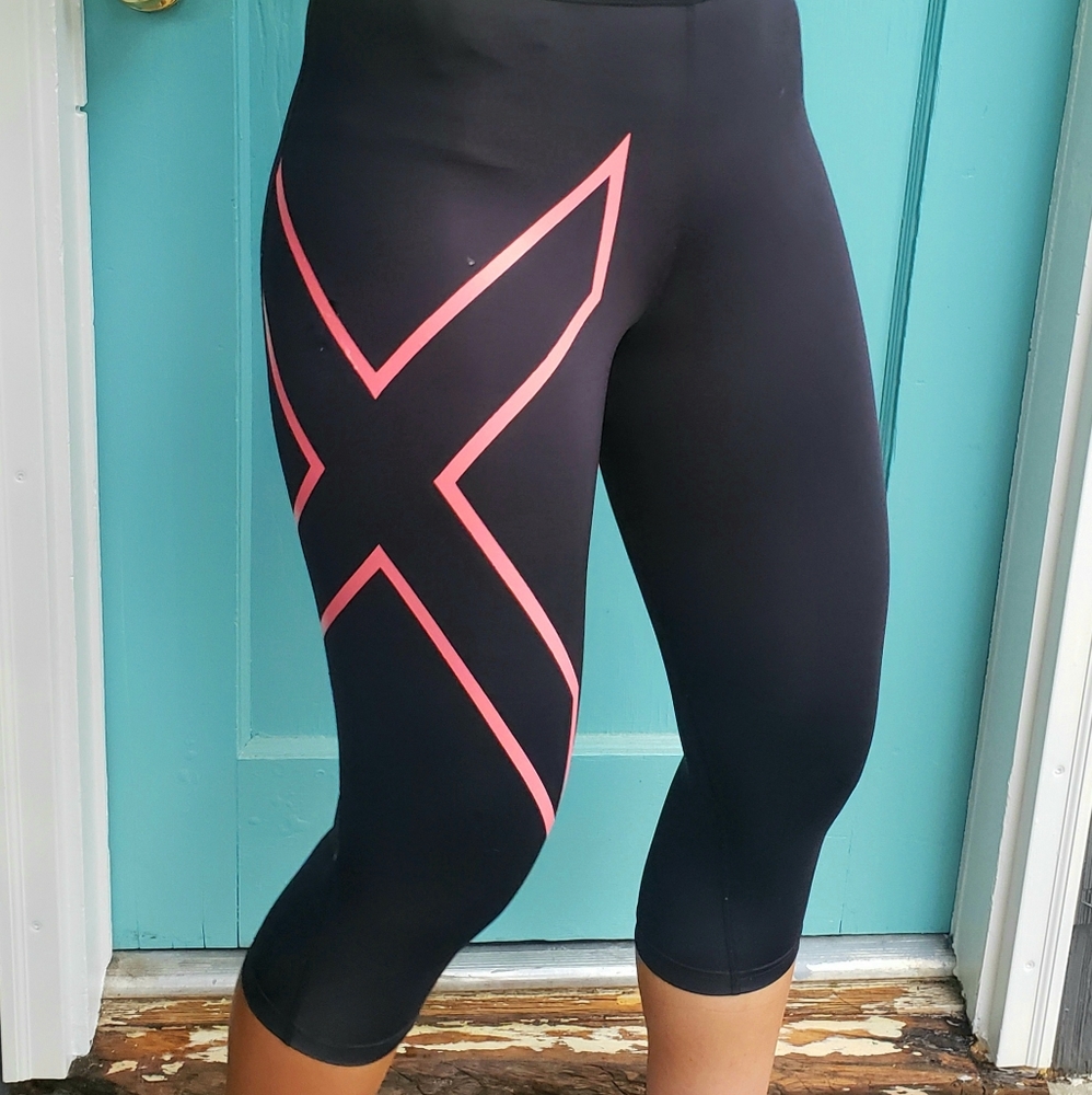 2XU Running Compression Tights, 3/4 length